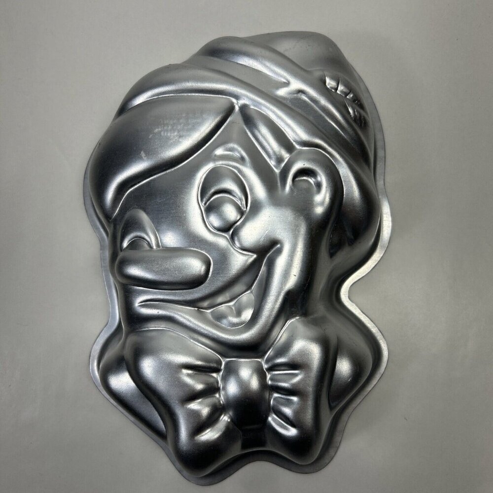 Vintage Wilton Pinocchio Cake Pan 1976 Walt Disney Productions 515-701 Mold F1